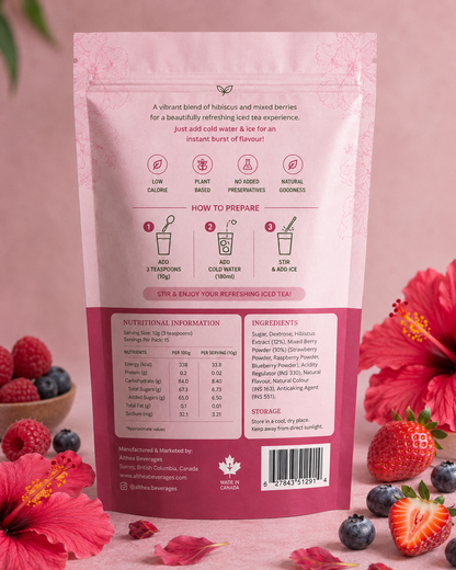 Hibiscus Berry Iced Tea